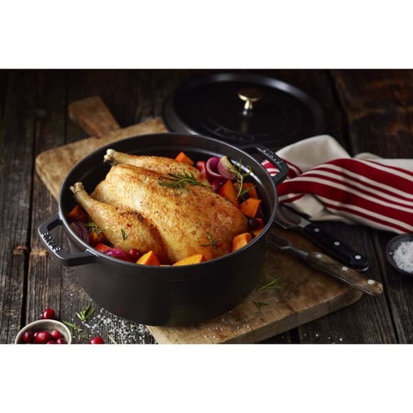 ZWILLING STAUB LA COCOTTE 5,25 L Pyöreä valurautainen paistinpannu