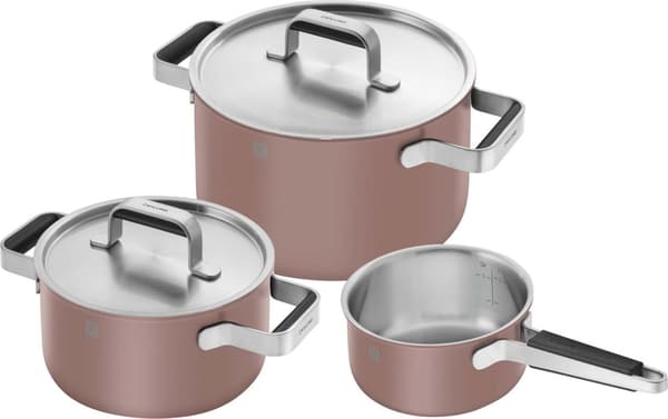 ZWILLING PURE Set med 3 krukor