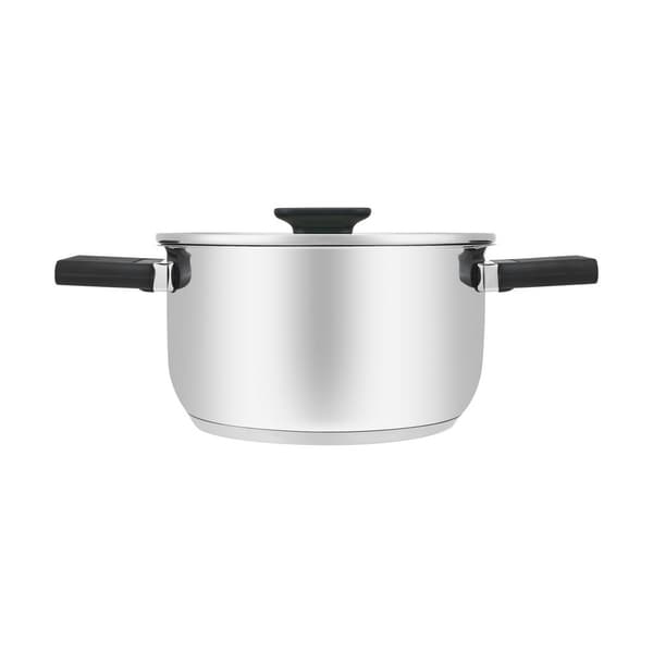 Resto Køkkengrej Anser 2,5 L Rund Sort, Rustfrit stål
