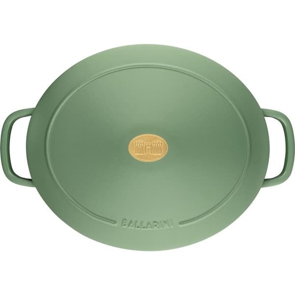 BALLARINI BELLAMONTE OVAL STØBEJERNSGRYDE 75003-574-0 - 5,5 L GRØN