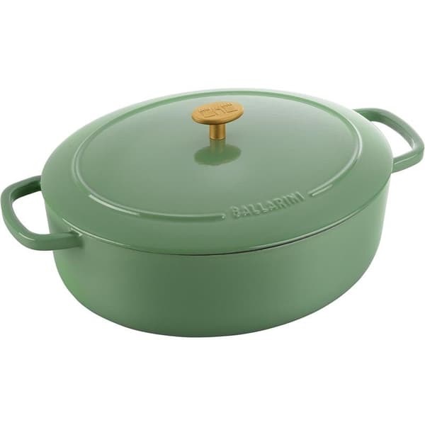 BALLARINI BELLAMONTE OVAL STØBEJERNSGRYDE 75003-574-0 - 5,5 L GRØN