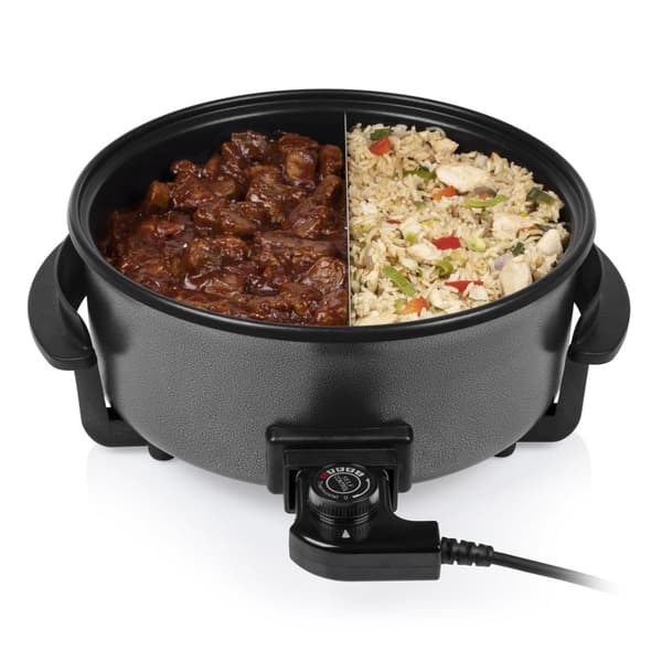 Tristar | Multifunktionell grillpanna XL | PZ-9135 | Diameter 30 cm | Grill | 1500W | Lock ingår | Fast handtag | Svart