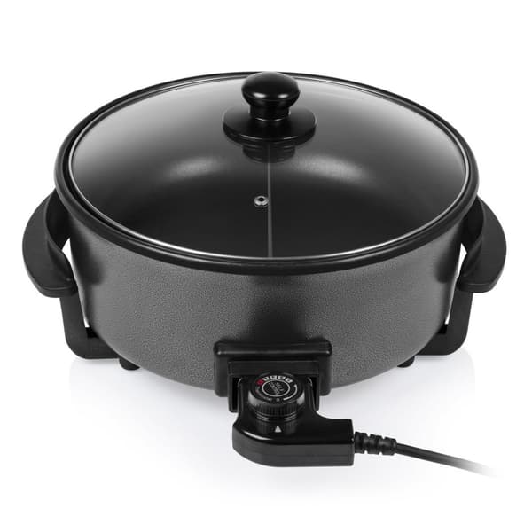 Tristar | Multifunktionell grillpanna XL | PZ-9135 | Diameter 30 cm | Grill | 1500W | Lock ingår | Fast handtag | Svart