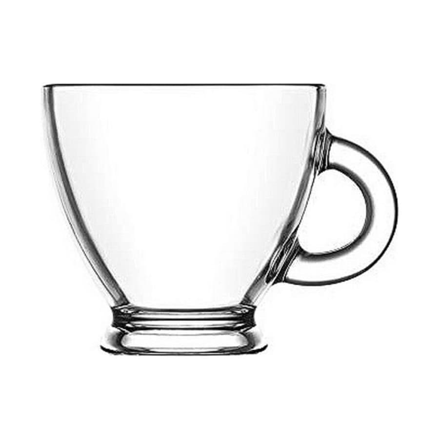 Set med kaffekoppar LAV Roma 225 ml Glas (6 pcs)