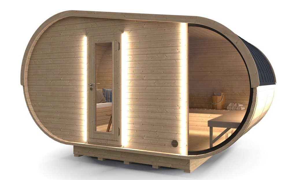 Ovaali Sauna Nordkapp DROPPE