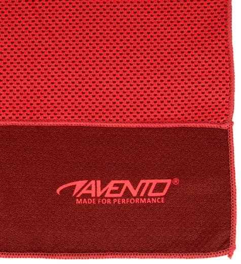 Sports towel AVENTO Cooling 41ZD 80x30cm Pink/Anthracite