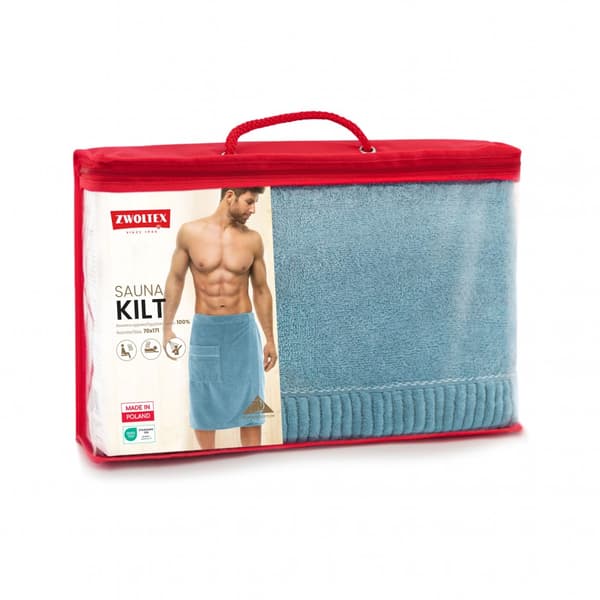 Kilt Sauna 70x171 blå
