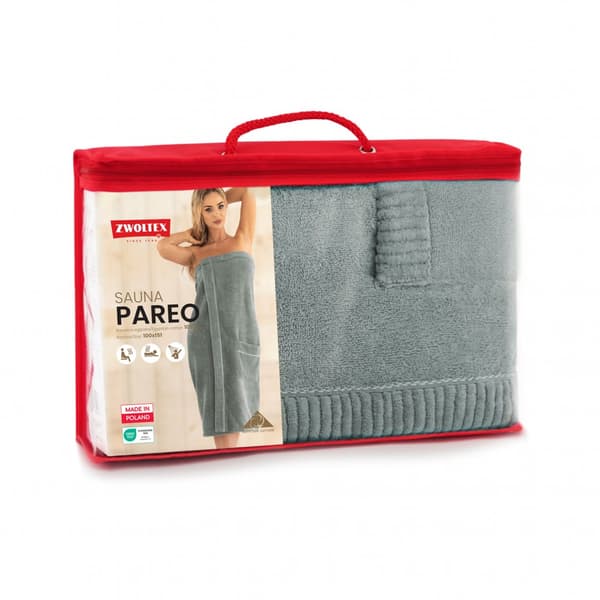 Pareo Sauna 100x151 grå