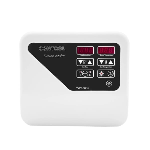 Sauna Digital Controller, Temperaturinterval 40-105°C, 3-9KW Output Effekt,HVID