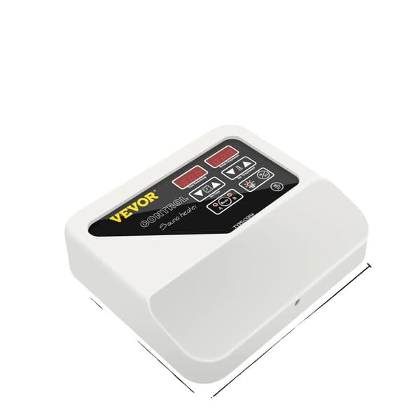 Sauna Digital Kontroller, Tids- og Temperaturindstillinger, Vægmonteret,Ekstern Kontroller