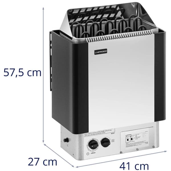 Uniprodo Bastuaggregat - elektriskt - 9 kW