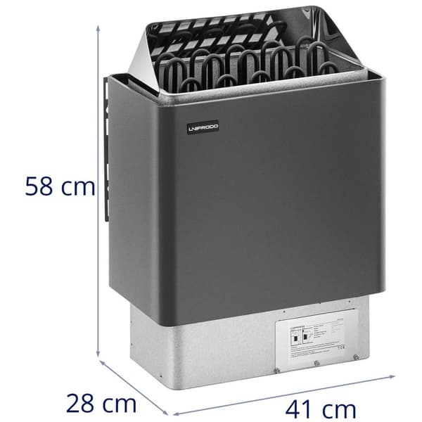 Uniprodo Bastuaggregat - elektriskt - 9 kW