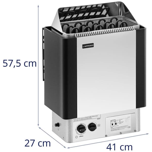 Uniprodo Bastuaggregat - elektriskt - 8 kW