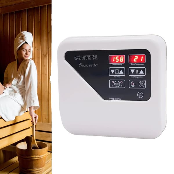 Saunaovn Kontrolenhed, 3-9KW Effekt, 40-105℃ Temperaturområde