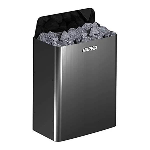 HARVIA Wall Svart bastuugn - Svart - 6,0 kW - För stugor från 5 till 8 m³