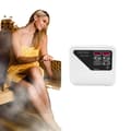 Miniatyrbillede 1 af 2: Sauna Digital Controller, Vægmonteret Design, 3-9KW Kompatibilitet, Temperaturinterval 40-105℃,HVID