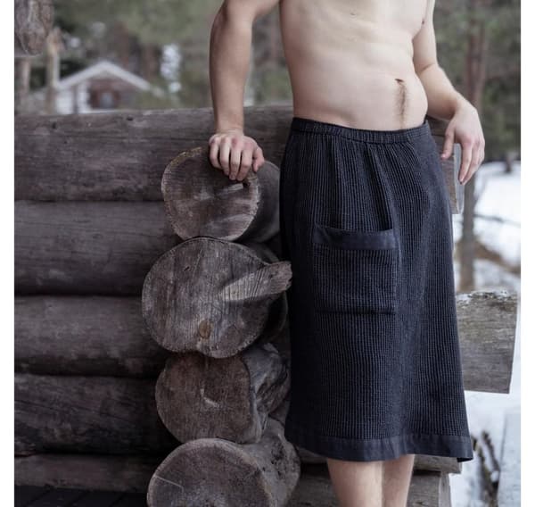 Handduk RENTO GRÅ 70x145cm