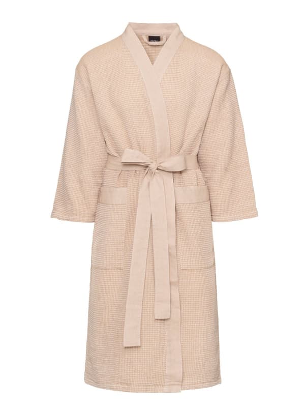 Rento Kenno Kylpytakki L/XL beige-valkoinen