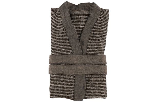 Rento Kenno badekåpe barn L/XL sort/beige