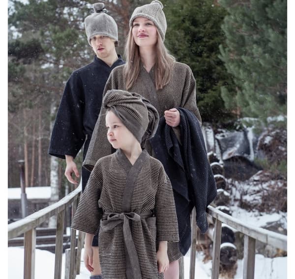 Badekåbe RENTO BROWN, S/M