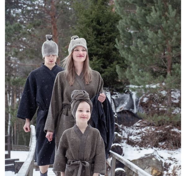 Badekåbe RENTO BRUN, L/XL