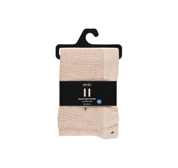 Sauna setetrekk RENTO BEIGE 50x60cm