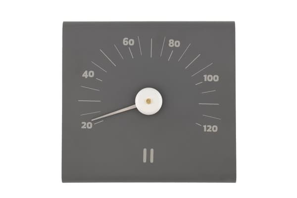 Rento saunatermometer alu grey