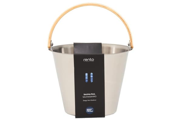 Rento Sauna Spand rustfrit stål