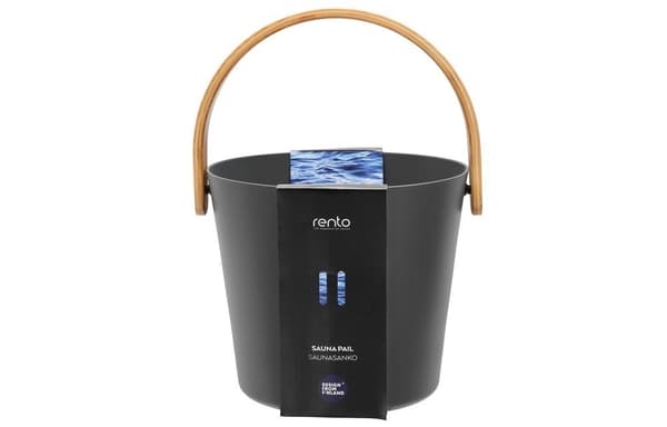 Rento Sauna spand aluminium grå