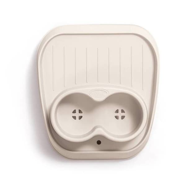 PURE SPA glashållare - INTEX - 28500 - 2 dryckeshållare - Beige