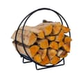 Miniatyrbillede 3 af 3: Logholder DEIA WOOD 50x24xH51cm, black