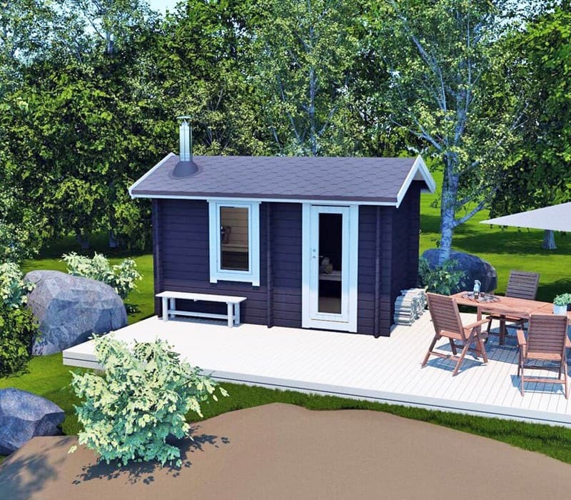 Sorselestugan Bastu DL 8 m² 1
