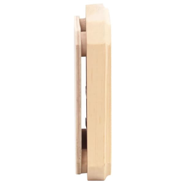 The Living Store 2-i-1 Bastutermometer & hygrometer sandur set massiv furu -  Bastutillbehör