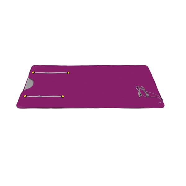 Kannettava Saunahuopa, Sähkölämmitettävä Huopa, Koko 180*80cm, Teho 650W,PURPPURA