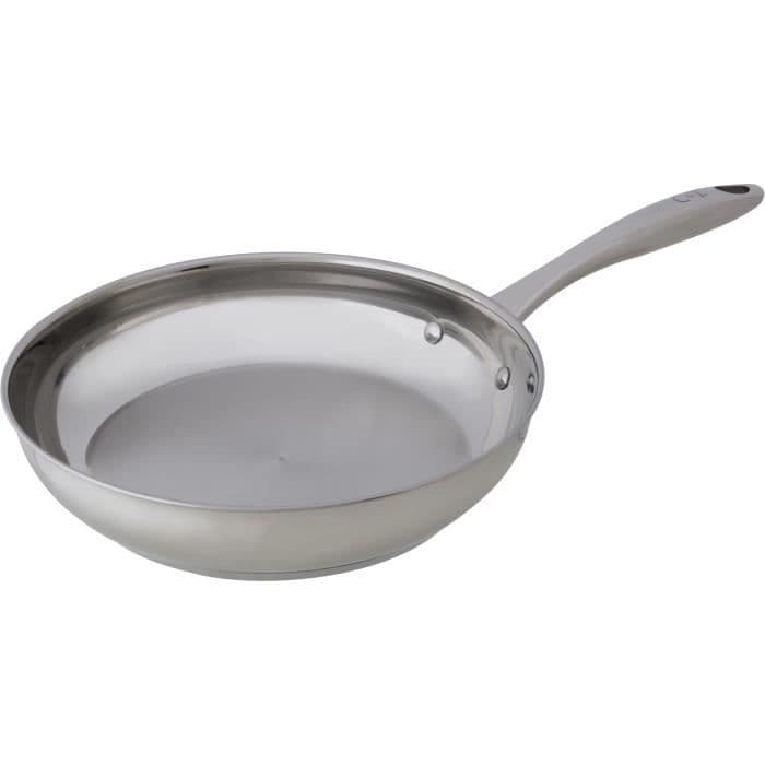 Mysigt & Trendigt 2803315 Stekpanna i rostfritt stål - D 28 cm - Alla värmekällor inklusive induktion