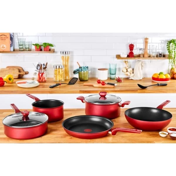 TEFAL G2737702 DAGLIG KOCK Stekpanna 26cm, Induktion, Beständig, Non-stick, Lätt att rengöra, Hälsosam, Tillverkad i Frankrike