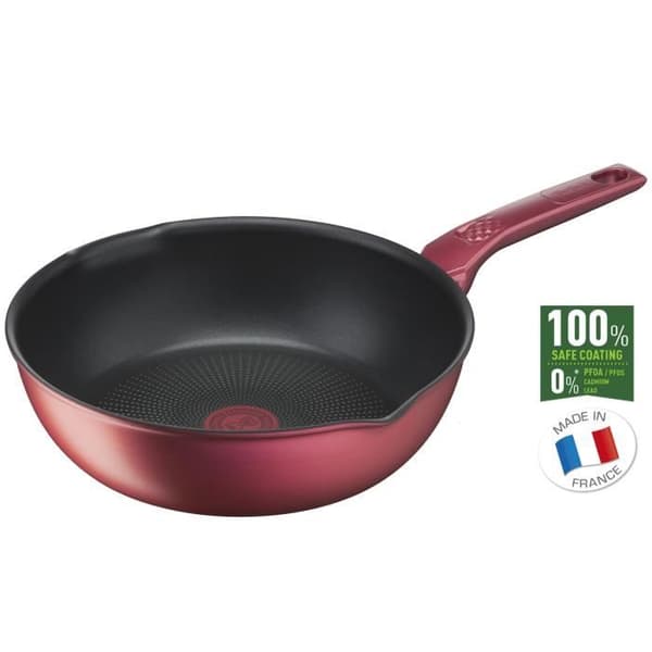 TEFAL G2737702 DAGLIG KOCK Stekpanna 26cm, Induktion, Beständig, Non-stick, Lätt att rengöra, Hälsosam, Tillverkad i Frankrike