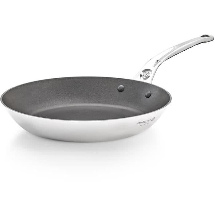 DE KÖPARE Affinity rund stekpanna - Non-stick rostfritt stål - Diameter: 32 cm