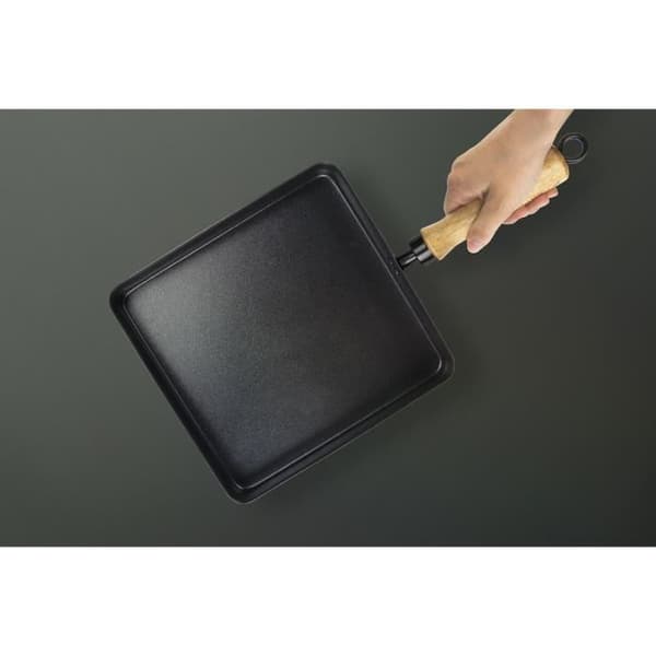 Äggstekpanna - MYWAY - 20x21cm - Kolstål - Non-stick beläggning - Alla värmekällor inklusive induktion