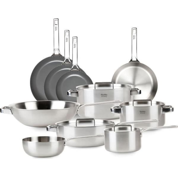 HALTHY &amp; SMY HT2002 Keramisk stekpanna - Diameter 28 cm - Non-stick beläggning utan PTFE eller AFPO - Lämplig för ugnar upp till 240°C