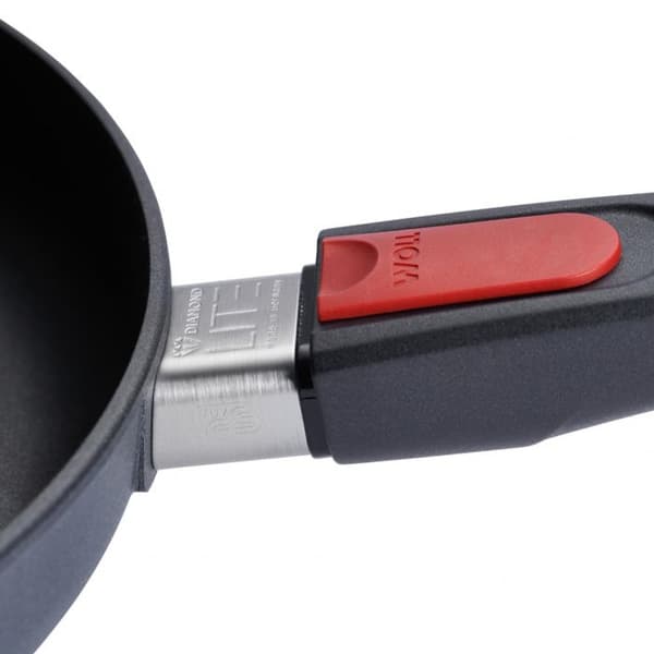 Gjutjärnspanna 32 cm med avtagbart handtag Diamond lite - Woll
