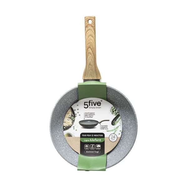 Smidd aluminiumstekpanna "Cuission Nature" 24 cm