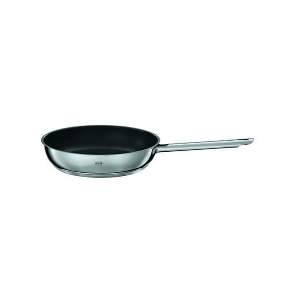 Rösle Elegance Stekpanna med non-stick beläggning, stekpanna, serveringspanna, rostfritt stål, non-stick 28 cm, 13212