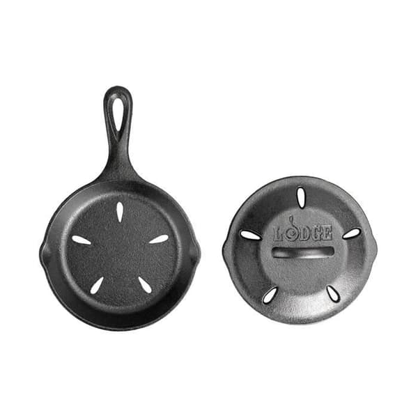 LODGE - RÖKPANKA MED LOCK 16,5 cm