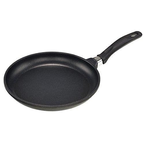 AMT Låg Profil i Gjutet Aluminium - Stekpanna Diameter: 28 cm i toppen/24 cm för Induktionslagning - I-428