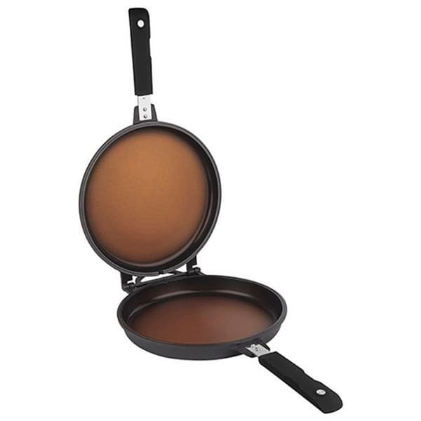 San ignacio stekpanna - Q3790 - Dubbel rund stekpanna 26 cm aluminium induktionsform, Origen samling