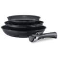 Miniatyrbild 1 av 4: Stekpanna set - Arthur Martin - AM130B - 20-24-28 cm - Avtagbart handtag - Non-stick