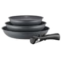 Miniatyrbild 1 av 4: Stekpanna set - Arthur Martin - AM130G - 20-24-28 cm - Avtagbara handtag - PFOA-fri non-stick