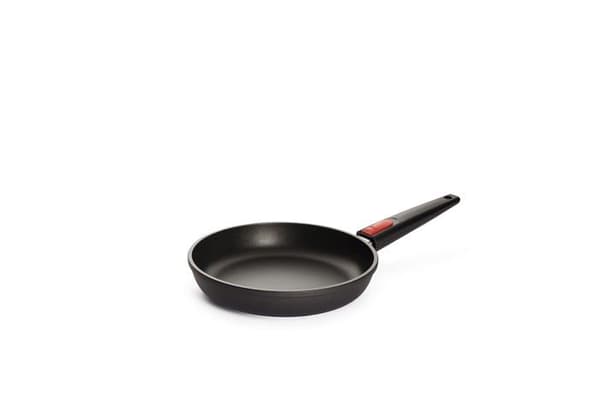 Woll stekpanna - 1524IL - nowo Induktionsstekpanna (Hög kant, Avtagbart handtag) 24 cm Svart