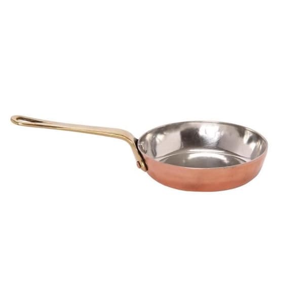 Pan 10 cm i förtennad koppar - TomPress